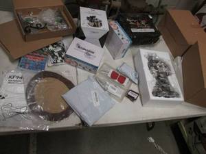 Games, dcor, spice rack, hardware...