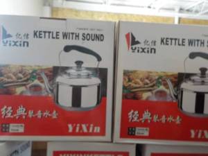 2 Stainless Steel teapots