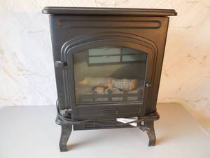 lot 14 image: Electric Heater-Logs Glow-Works- 23 Tall