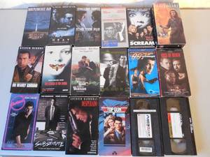 lot 37 image: Lot Of 18 VHS Movies