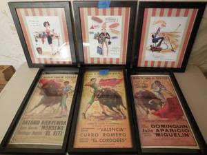 lot 99 image: 6-Wall Hangings