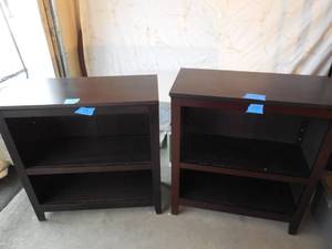 lot 117 image: 2-Bookcases 35x36