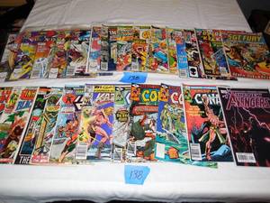 lot 138 image: Comic Books 27-Assorted Marvel Comics