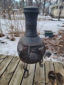 lot 107 image: Patio Bonfire Chimney Furnace