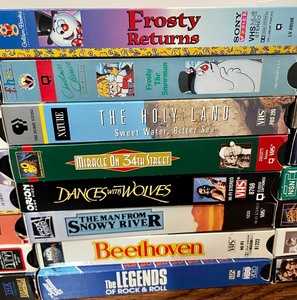 lot 115 image: Variety of VHS Tapes