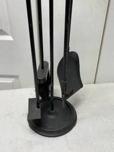 lot 231 image: Metal Fireplace Utensils