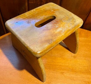lot 242 image: Vintage Footstool