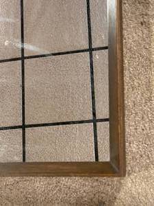 lot 244 image: Wooden Framed Wall Mirror