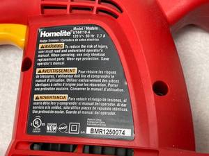 lot 245 image: Homelite 17 Inch Electric Hedge Trimmer