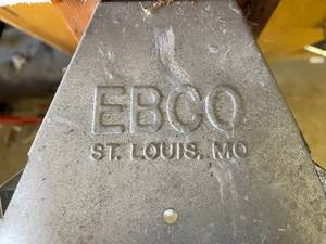 lot 256 image: 2 EBCO Folding Saw Horses