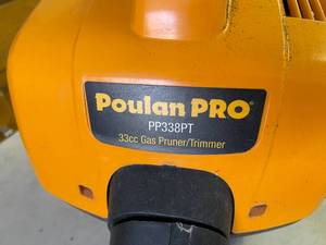 lot 278 image: Poulan Pro Gas Trimmer  Pruner