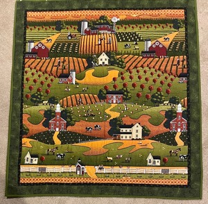lot 312 image: Quilted Tapestry