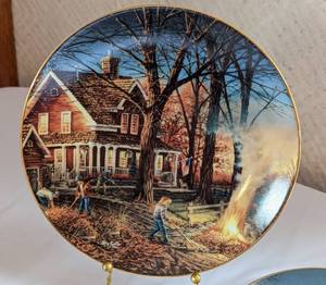 lot 343 image: Terry Redlin Collectible Plates