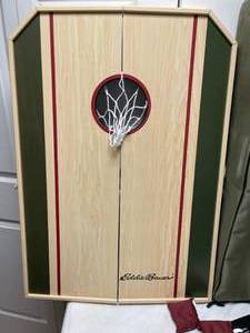 lot 380 image: Eddie Bauer Folding Bean Bag Toss Game With  Carrying  Case
