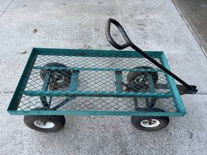 lot 394 image: Rolling Gardening Cart