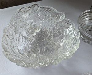 lot 357 image: Vintage CutPressed Glassware