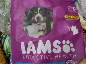 15 lb. Bag IAMS Dog Food...
