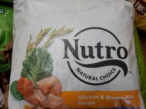 Nutro Senior Dog Food - partial bag...