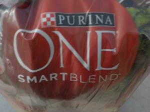 4 Bags Purina One Dog Food...