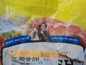 Rachael Ray Bag of Dog Food...
