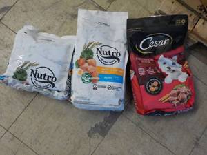 3 Bags Puppy Dog Food...