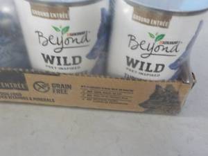 12 pack Beyond Wild Canned Dog Food...