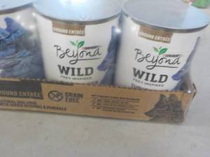 12 pack Beyond Wild Canned Dog Food...