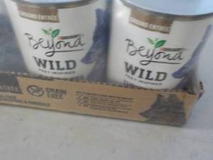 12 pack Beyond Wild Canned Dog Food...