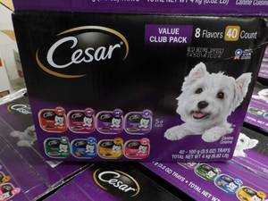 Case of 40 - Cesars Value Club Can...