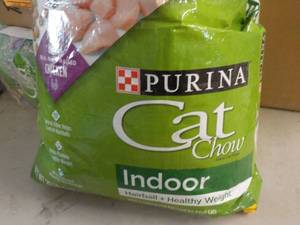 Purina Cat chow...