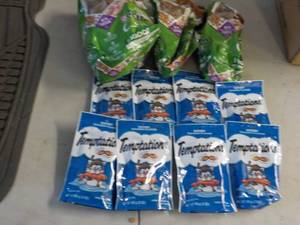 Purina Cat Chow and Temptations...