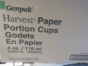 Case Genpak Harvest paper Portion C...