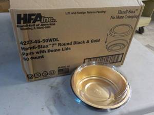 Case of 50 HFA Inc. 7 Round Black ...