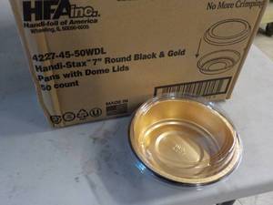 Case of 50 HFA Inc. 7 Round Black ...
