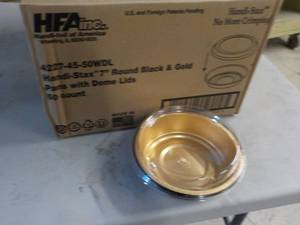 Case of 50 HFA Inc. 7 Round Black ...