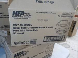 Case of 50 HFA Inc. 7 Round Black ...