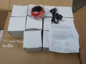 12 Round Speakers with Charging Cab...