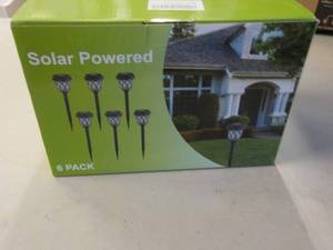 Garden Path 6 Pack Solar Powered Li...