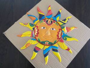 Colorful Metal Sun 13 Diameter...