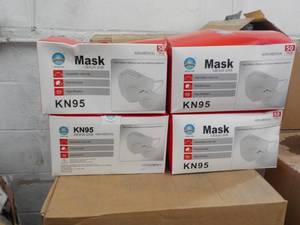 4 - 50 pcs Box KN95 Masks...