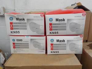 4 - 50 pcs Box KN95 Masks...