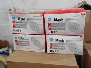 4 - 50 pcs Box KN95 Masks...