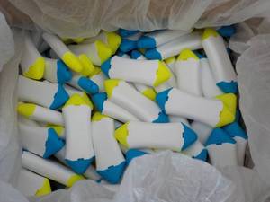 Case of 550 YellowBlue Markers...