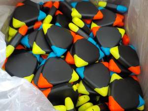 Case of 300 blueYellowOrange Mark...