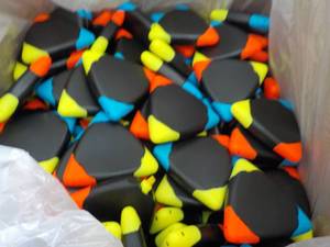 Case of 300 blueYellowOrange Mark...