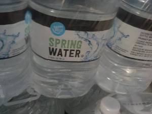 12 Gallon Jugs Spring Water...