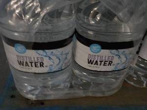 12 Gallon Jugs Distilled Water...