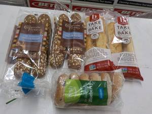 Assortment of Frozen Breads and Bag...