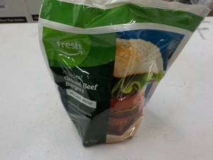 Frozen Pkg 8 Quarter Pound Beef Pat...