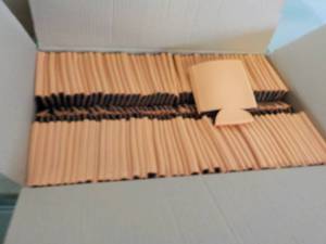 Case of 100 Orange Collapsible Kooz...